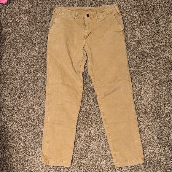 American Eagle Original Straight Khaki 32x34 - Picture 4 of 13
